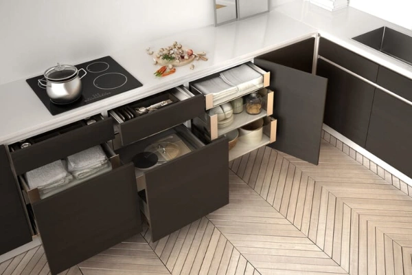 Interiors a magic pull out to store your daily utensils